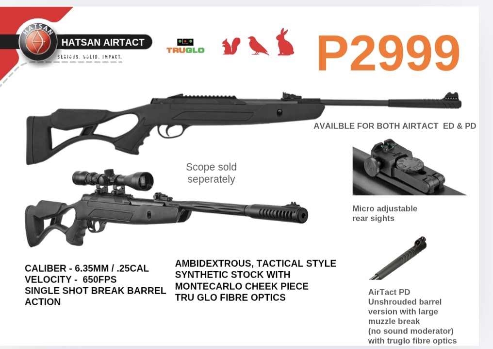 Hatsan 6.35mm PCP